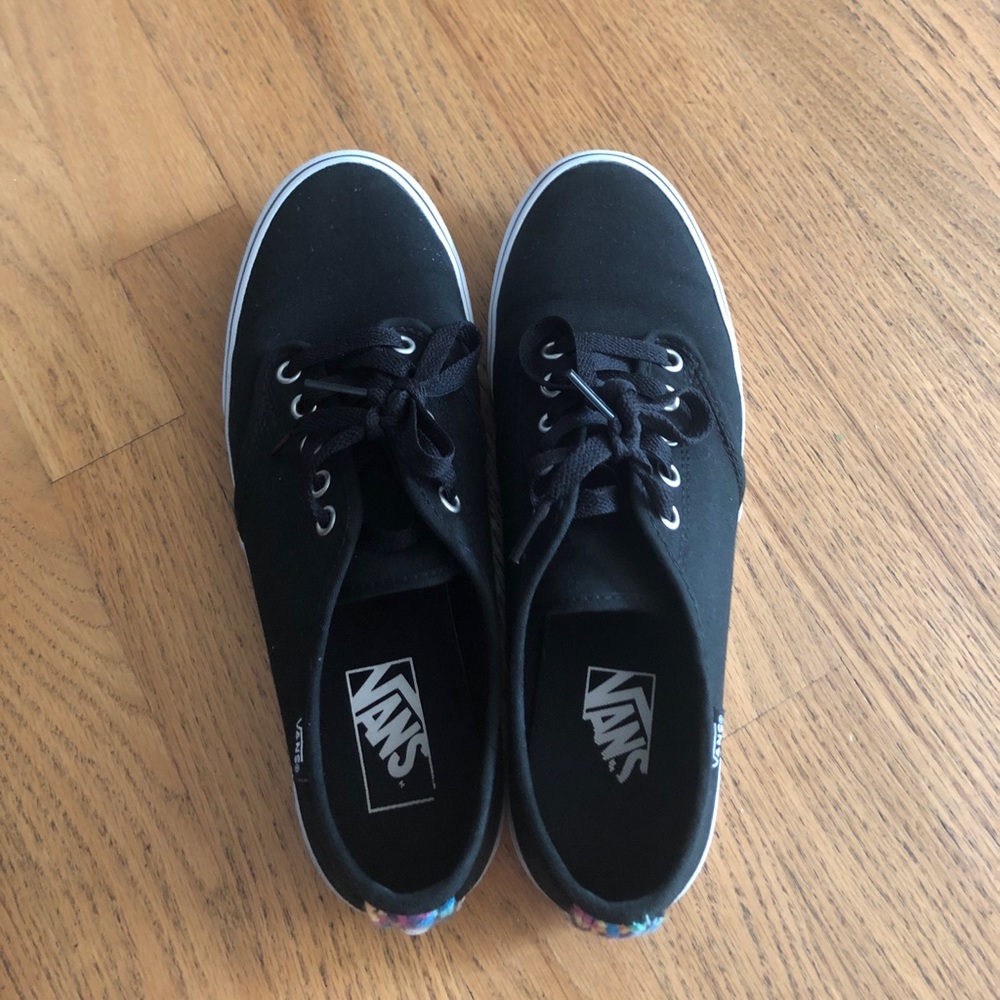 Black vans size 9.5